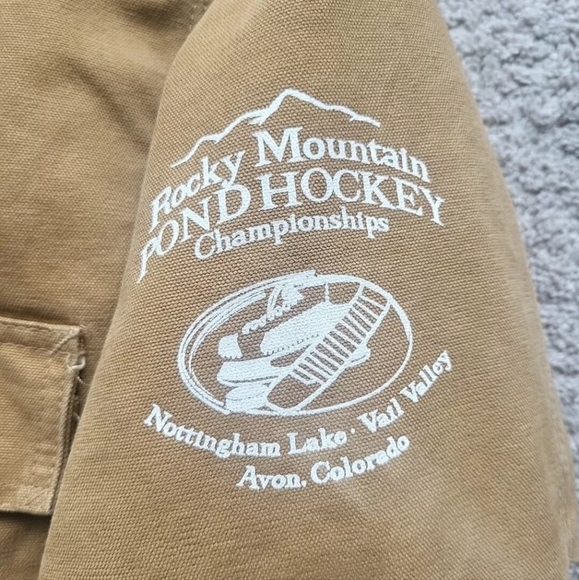 Vintage Carhartt Traditional Jacket Men XL Barn Chore Work Quilt Lined Outdoor - Picture 9 of 16